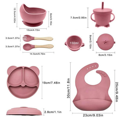 Kit De Alimentacion Para Bebes - 10 Piezas